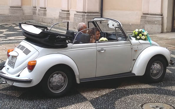 Sposa auto Milano Certosa